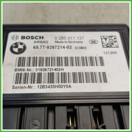 Centralina Airbag BOSCH 0285011137 BMW Serie 3 F31 926721402 2012 2015