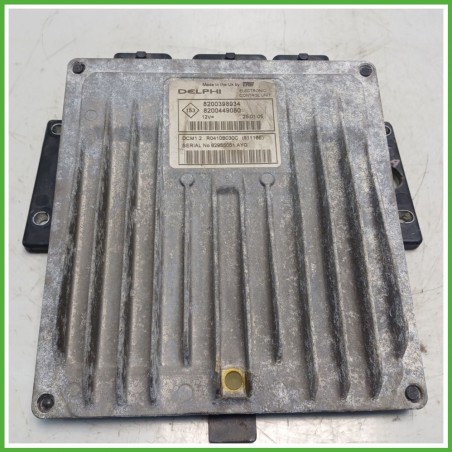 Centralina Motore Iniezione ECU DELPHI R0410B030C RENAULT MODUS 1a Serie 1.5 dCi 48kw 8200449080 2004 2008