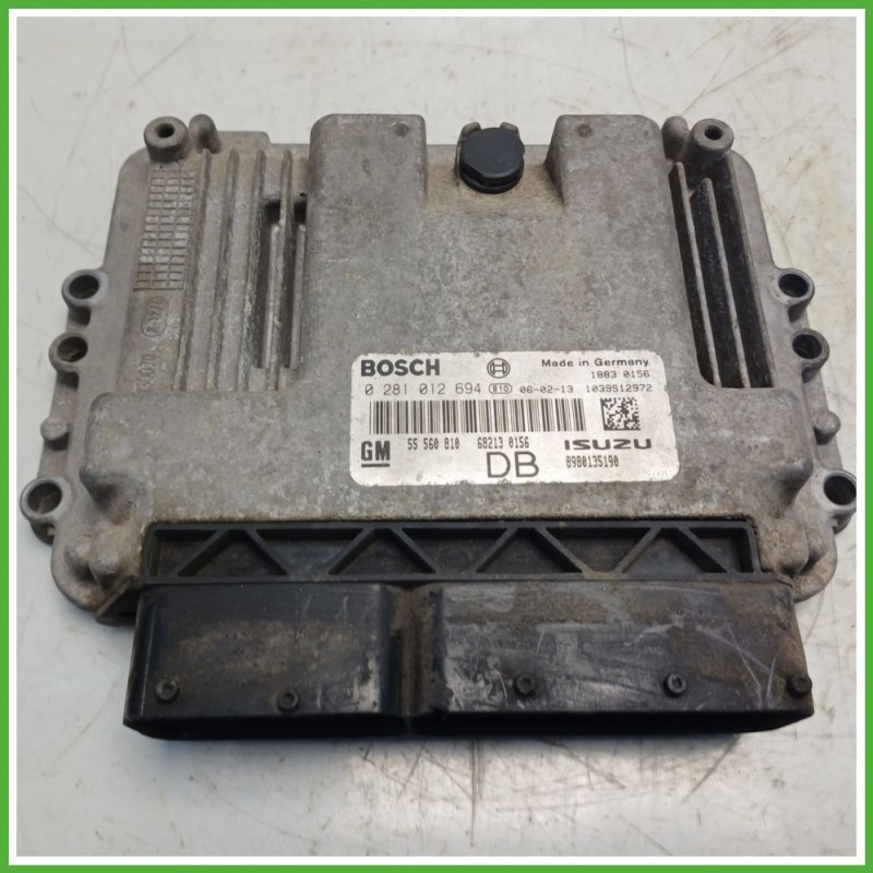 Centralina Motore Iniezione ECU BOSCH 0281012694 OPEL ASTRA A04 1.7 16V 74kw 0281012694 2004 2011