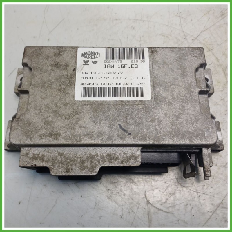 Centralina Motore Iniezione ECU MAGNETI MARELLI IAW16F.E3 FIAT PUNTO 1a Serie 44kw 46527315 1993 1999