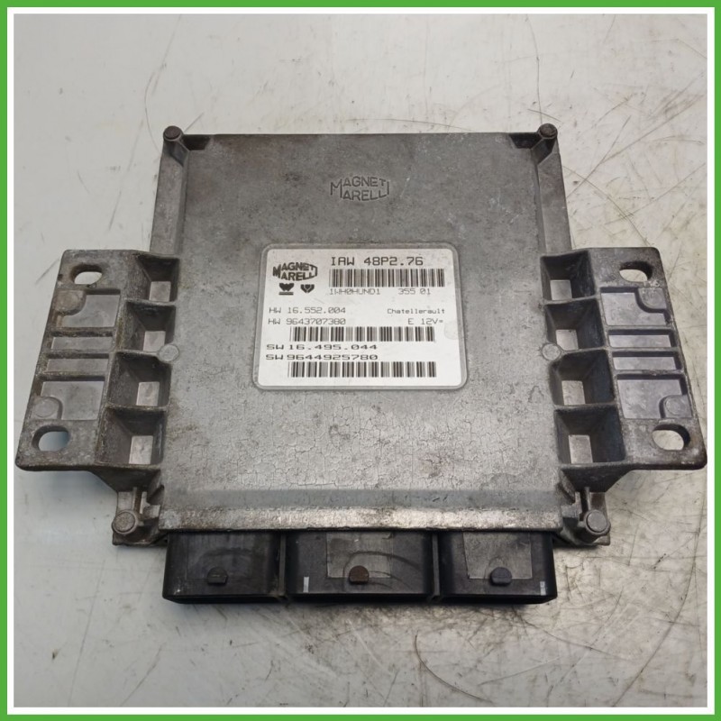 Centralina Motore Iniezione ECU MAGNETI MARELLI IAW48P2.76 PEUGEOT 206 1.1 44kw 9644925870 1998 2009