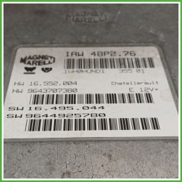Centralina Motore Iniezione ECU MAGNETI MARELLI IAW48P2.76 PEUGEOT 206 1.1 44kw 9644925870 1998 2009