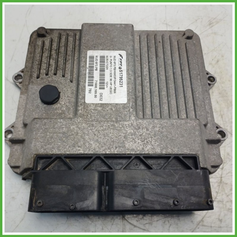 Centralina Motore Iniezione ECU MAGNETI MARELLI MJD6F3.PB FIAT GRANDE PUNTO 2Y 1.3 MJT 66kw 51832290 2005 2008