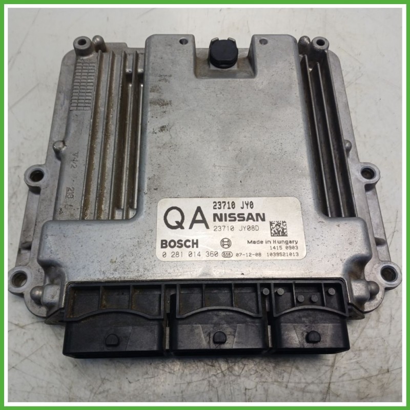 Centralina Motore Iniezione ECU BOSCH 0281014360 RENAULT KOLEOS 2.0 dCi 110kw 23710JY08D 2008 2010