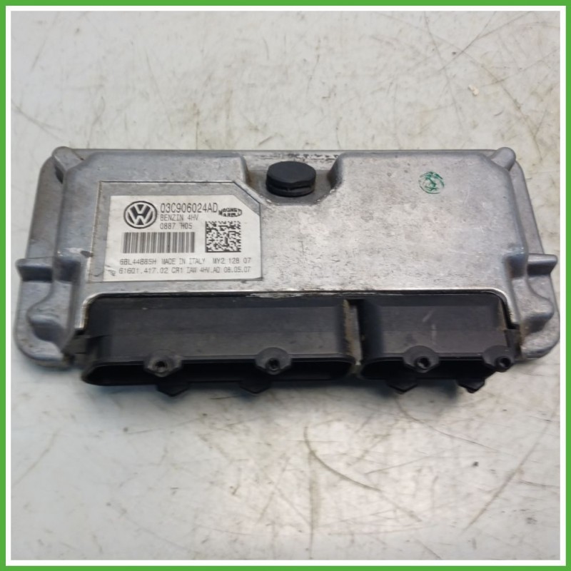 Centralina Motore Iniezione ECU MAGNETI MARELLI IAW4HV.AD VOLKSWAGEN POLO 9N 1.4 16V 59kw 03C906024AD 2005 2009