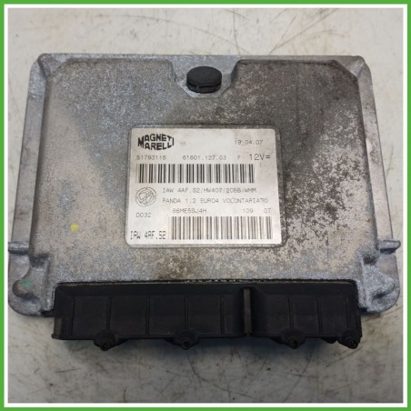 Centralina Motore Iniezione ECU MAGNETI MARELLI IAW4AF.S2 FIAT PANDA 2Q 1.2 44kw 51880191 2003 2010