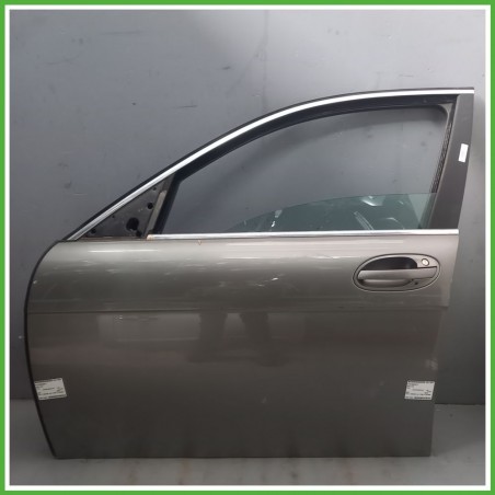 Porta Portiera Sportello Anteriore Sinistra SX GRIGIO SCURO STERLINGGRAU 472 BMW Serie 7 E65/E66 2001 2005 Originale Usato