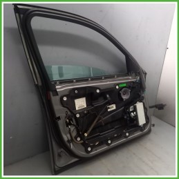 Porta Portiera Sportello Anteriore Sinistra SX GRIGIO SCURO STERLINGGRAU 472 BMW Serie 7 E65/E66 2001 2005 Originale Usato