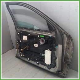 Porta Portiera Sportello Anteriore Sinistra SX GRIGIO SCURO STERLINGGRAU 472 BMW Serie 7 E65/E66 2001 2005 Originale Usato