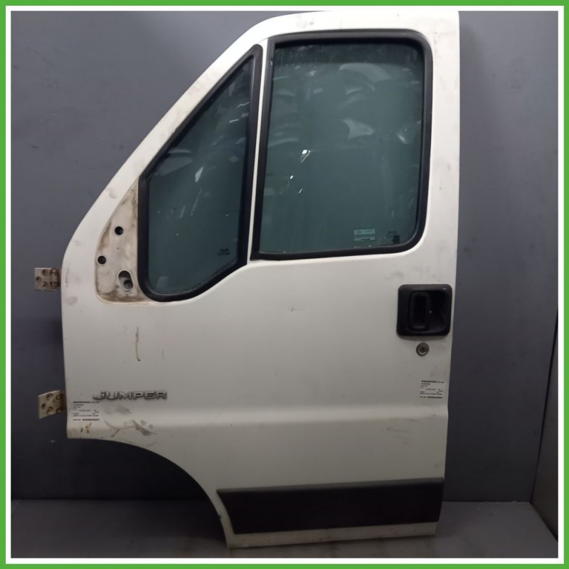 Porta Portiera Sportello Anteriore Sinistra SX BIANCO BANCHISA EWP CITROEN JUMPER 2a Serie 2002 2006 Originale Usato