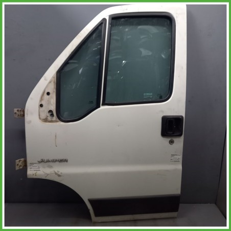 Porta Portiera Sportello Anteriore Sinistra SX BIANCO BANCHISA EWP CITROEN JUMPER 2a Serie 2002 2006 Originale Usato