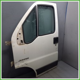 Porta Portiera Sportello Anteriore Sinistra SX BIANCO BANCHISA EWP CITROEN JUMPER 2a Serie 2002 2006 Originale Usato