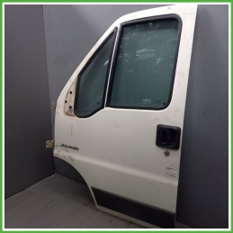 Porta Portiera Sportello Anteriore Sinistra SX BIANCO BANCHISA EWP CITROEN JUMPER 2a Serie 2002 2006 Originale Usato