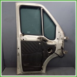 Porta Portiera Sportello Anteriore Sinistra SX BIANCO BANCHISA EWP CITROEN JUMPER 2a Serie 2002 2006 Originale Usato