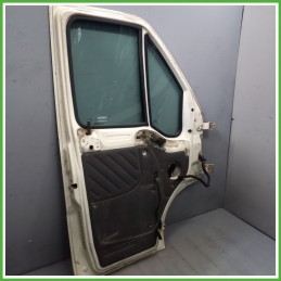 Porta Portiera Sportello Anteriore Sinistra SX BIANCO BANCHISA EWP CITROEN JUMPER 2a Serie 2002 2006 Originale Usato
