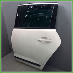 Porta Portiera Sportello Posteriore Sinistra SX EWP BIANCO BANCHISA PEUGEOT 3008 SUV 2009 2013 Originale Usato