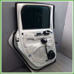 Porta Portiera Sportello Posteriore Sinistra SX EWP BIANCO BANCHISA PEUGEOT 3008 SUV 2009 2013 Originale Usato