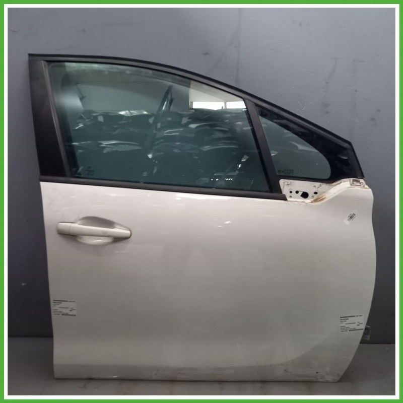 Porta Portiera Sportello Anteriore Destra DX EWP BIANCO BANCHISA PEUGEOT 208 Berlina 2015 2020 Originale Usato