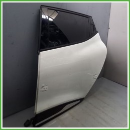 Porta Portiera Sportello Posteriore Sinistra SX BIANCO RENAULT CLIO 4a Serie Berlina 2012 2016 Originale Usato