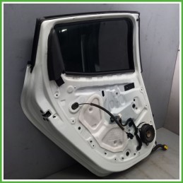 Porta Portiera Sportello Posteriore Sinistra SX BIANCO RENAULT CLIO 4a Serie Berlina 2012 2016 Originale Usato