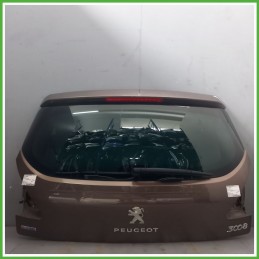 Portellone Bagagliaio Cofano Baule Posteriore PEUGEOT 3008 2016 2019 MARRONE KCM RICH OAK SUV Originale Usato