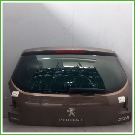 Portellone Bagagliaio Cofano Baule Posteriore PEUGEOT 3008 2016 2019 MARRONE KCM RICH OAK SUV Originale Usato