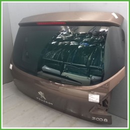 Portellone Bagagliaio Cofano Baule Posteriore PEUGEOT 3008 2016 2019 MARRONE KCM RICH OAK SUV Originale Usato