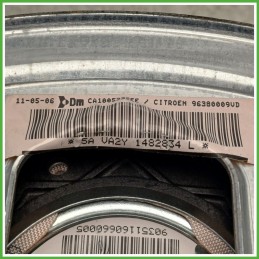 Airbag Guidatore Sinistro SX CITROEN C3 2a Serie 1.1 16719697ZD 2005 2010 DM DALPHIMETAL CA100523ZEE