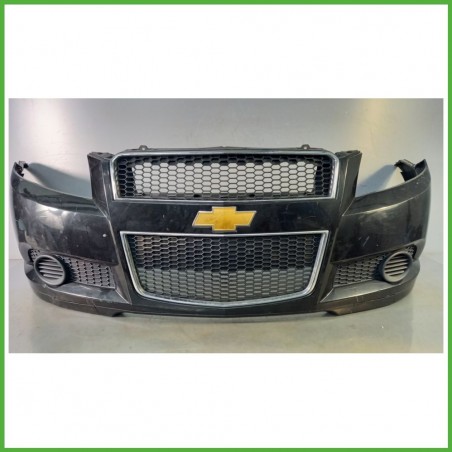 Paraurti Anteriore CHEVROLET (DAEWOO) AVEO T250 Berlina NERO 2008 2012 96808139 Originale Usato