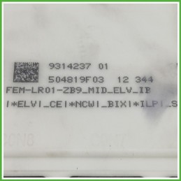 Body Computer Centralina Modulo BCM BSI LEAR 504819F03 BMW Serie 3 F31 9314237 2012 2015