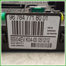 Body Computer Centralina Modulo BCM BSI JOHNSON CONTROLS NS10405765 PEUGEOT 3008 1.6 967847718001 2009 2013