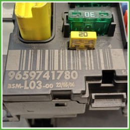 Body Computer Centralina Modulo BCM BSI DELPHI BSM-L03-00 CITROEN C3 2a Serie 1.1 9659741780 2005 2010