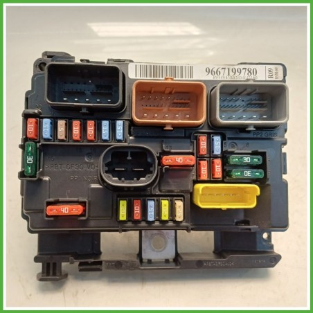 Body Computer Centralina Modulo BCM BSI VALEO R09 PEUGEOT 207 1.4 8V 9667199780 2009 2011