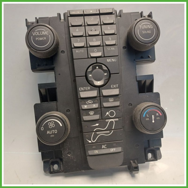 Blocco Comandi Autoradio VOLVO S40 2.0 8697155 2004 2007