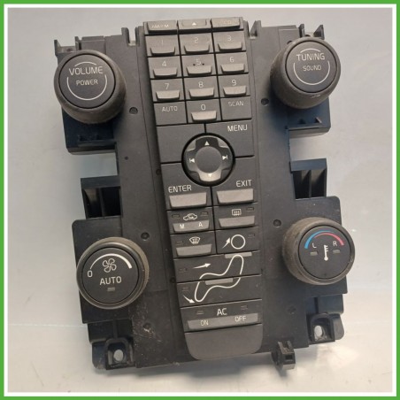 Blocco Comandi Autoradio VOLVO S40 2.0 8697155 2004 2007