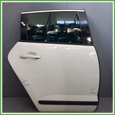 Porta Portiera Sportello Posteriore Destra DX EWP BIANCO BANCHISA PEUGEOT 3008 SUV 2009 2013 Originale Usato