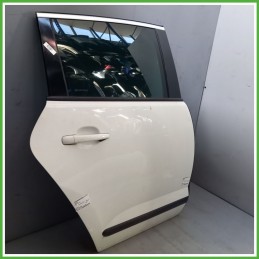 Porta Portiera Sportello Posteriore Destra DX EWP BIANCO BANCHISA PEUGEOT 3008 SUV 2009 2013 Originale Usato