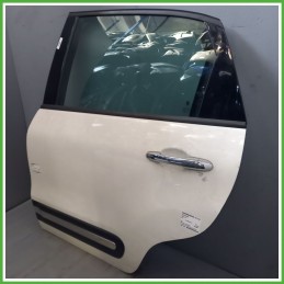 Porta Portiera Sportello Posteriore Sinistra SX BIANCO BIANCO VR 268 A FIAT 500L 73 Monovolume 2012 2018 Originale Usato