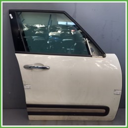 Porta Portiera Sportello Anteriore Destra DX BIANCO BIANCO VR 268 A FIAT 500L 73 Monovolume 2012 2018 Originale Usato