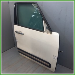 Porta Portiera Sportello Anteriore Destra DX BIANCO BIANCO VR 268 A FIAT 500L 73 Monovolume 2012 2018 Originale Usato