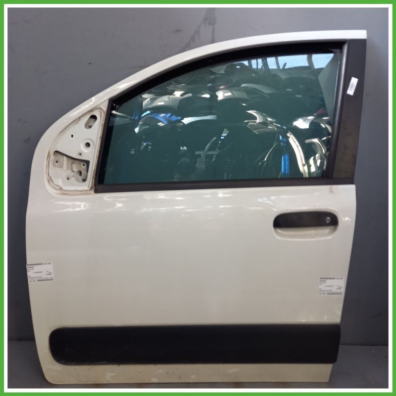 Porta Portiera Sportello Anteriore Sinistra SX 296 BIANCO VR-296/A FIAT PANDA 33 Berlina 2011 2017 Originale Usato