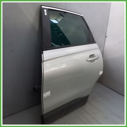 Porta Portiera Sportello Posteriore Sinistra SX GRIGIO CHIARO GAN 176 OPEL CROSSLAND X P17 SUV 2017 2018 Originale Usato