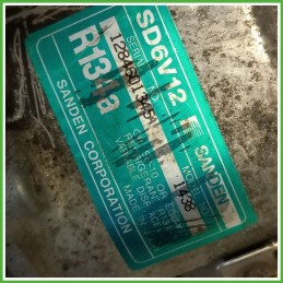 Compressore Clima AC Aria Condizionata SANDEN SD6V12 PEUGEOT 307 9822826880