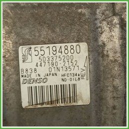 Compressore Clima AC Aria Condizionata DENSO 447190-2152 FIAT PUNTO EVO 3J 50541342