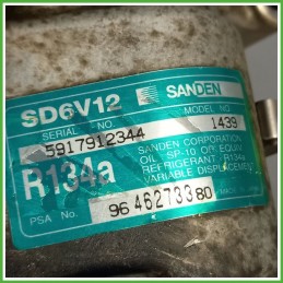 Compressore Clima AC Aria Condizionata SANDEN SD6V12 CITROEN C3 1a Serie 9800821980