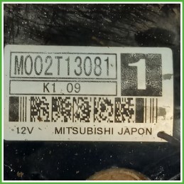 Motorino Avviamento MITSUBISHI M002T13081 PEUGEOT 206 5802M9