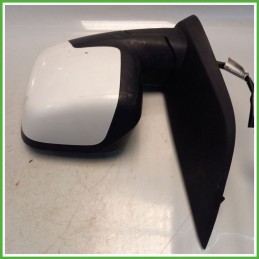 Specchio Specchietto Retrovisore Sinistro SX BIANCO BANCHISA 249 FIAT QUBO 3N 2008 2017 Originale Usato