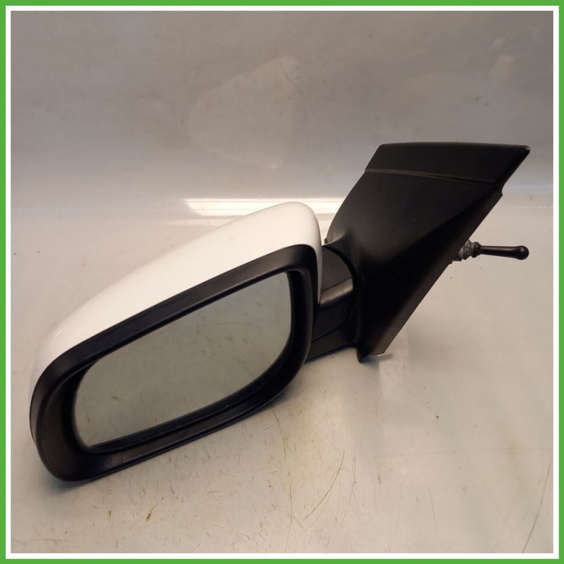 Specchio Specchietto Retrovisore Sinistro SX BIANCO CLEAR WHITE KIA PICANTO 3a Serie 2011 2014 SMR Originale Usato