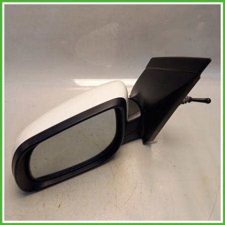 Specchio Specchietto Retrovisore Sinistro SX BIANCO CLEAR WHITE KIA PICANTO 3a Serie 2011 2014 SMR Originale Usato