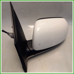Specchio Specchietto Retrovisore Sinistro SX BIANCO CLEAR WHITE KIA PICANTO 3a Serie 2011 2014 SMR Originale Usato
